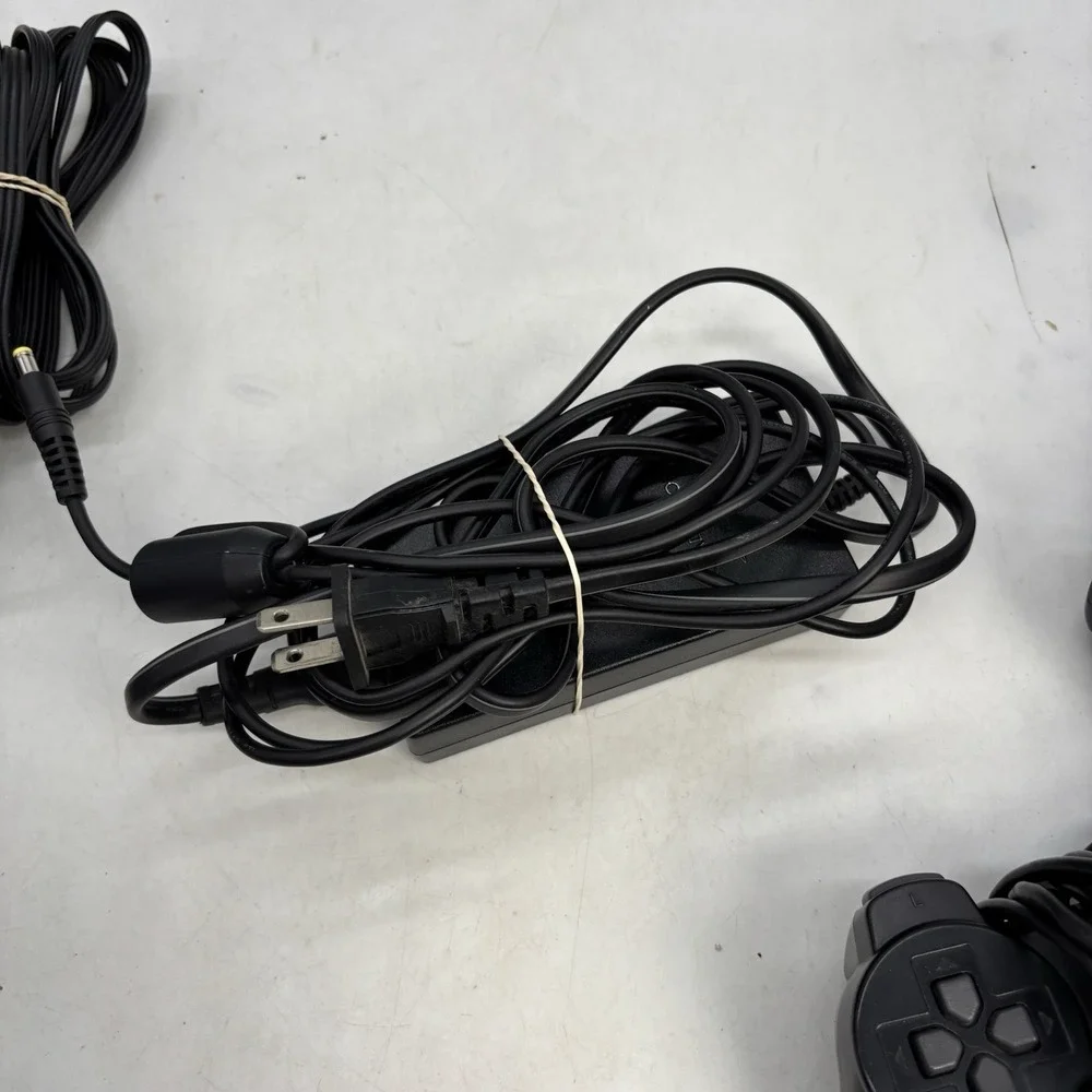 PlayStation 2 Slim Console PS2 Game System & 3 Controllers Cords Working Bundle